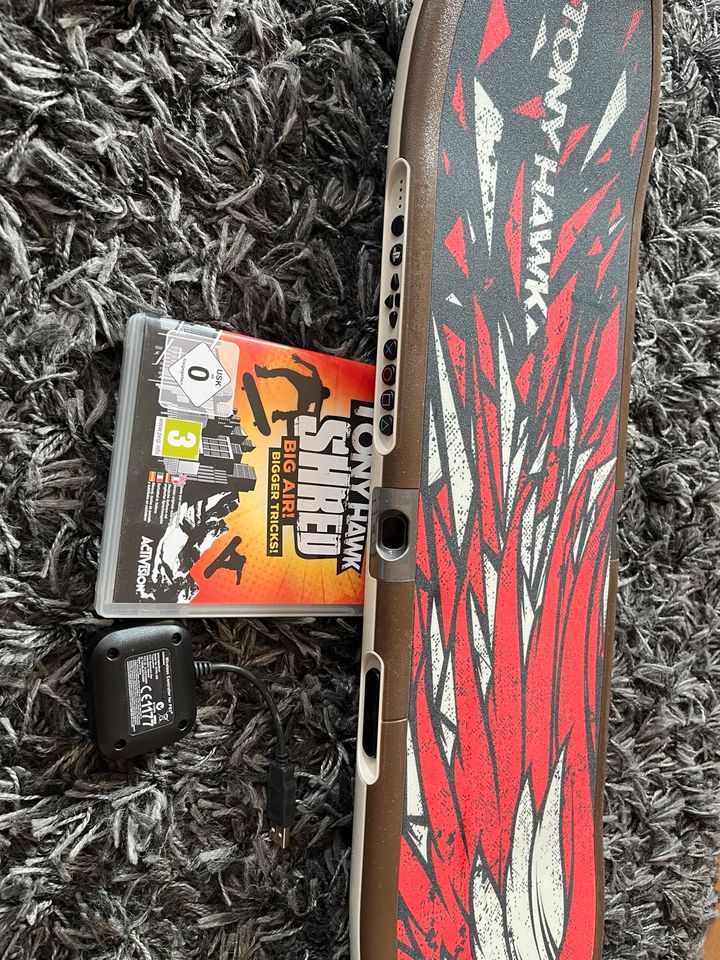 PS3 Skateboard mit adapter und Spiel in Ingolstadt