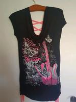 EMP Tshirt mit Gitarren und Schmetterling gr. M Niedersachsen - Lamspringe Vorschau