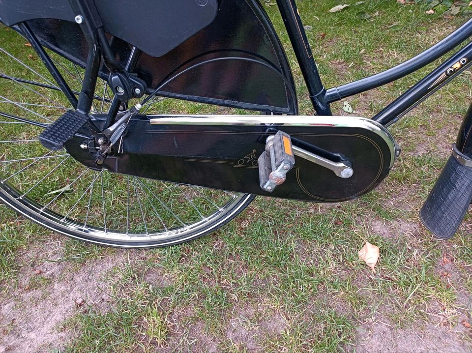 Gazelle Hollandfahrrad 28" a-touren Damen schwarz Beifahrersitz in Bremen