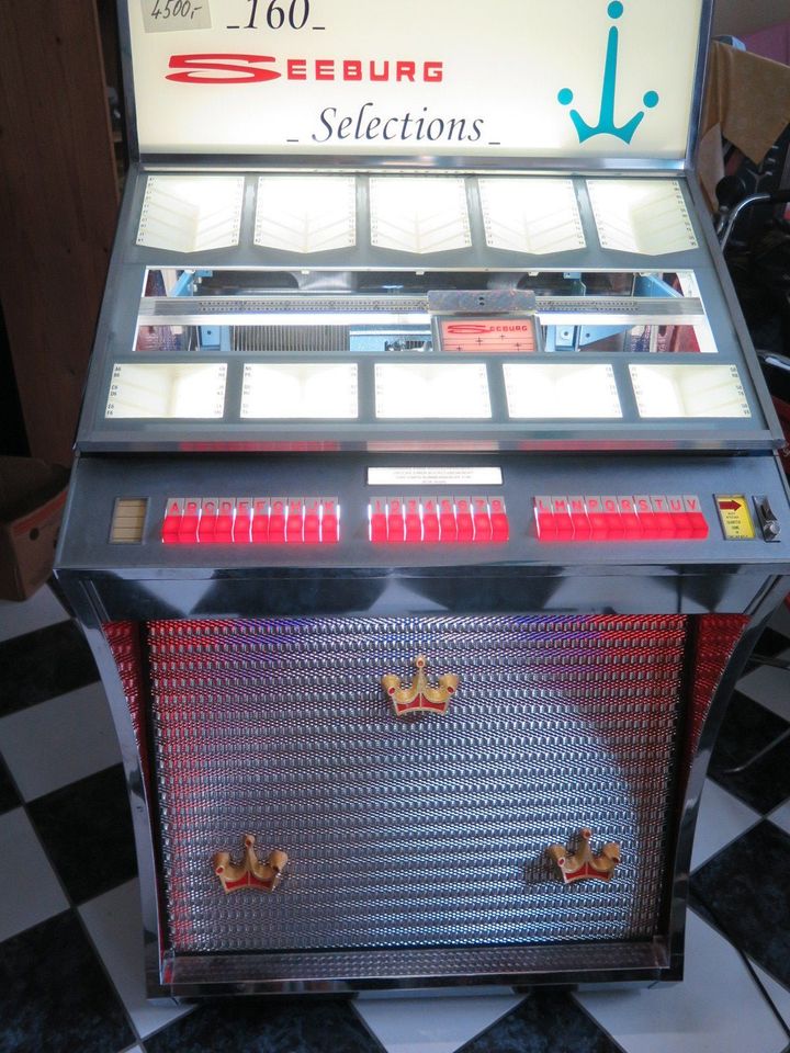 Musikbox Jukebox Seeburg Rock-Ola Wurlitzer Ami 160 Wahlen in Horgenzell