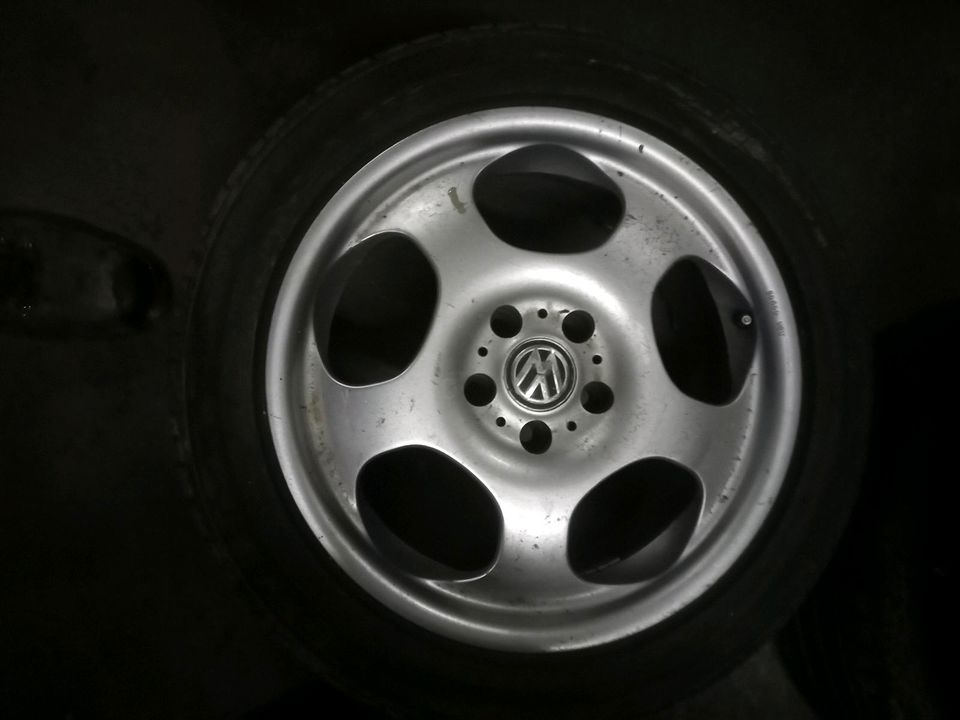 4 Alufelgen 5x112 VW Audi Seat 7,5x17'' in Nesse-Apfelstädt