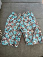 Badehose Badeshort okay 110/116 blumen hellblau grau Bayern - Langquaid Vorschau