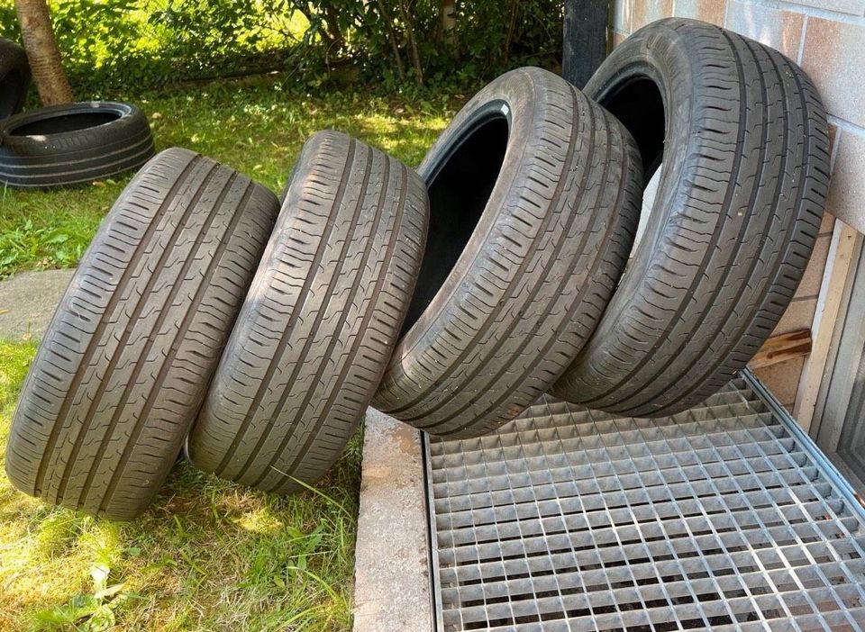 4x Sommerreifen Continental EcoContact6, 205/45 R 17 88V XL in Bad Vilbel