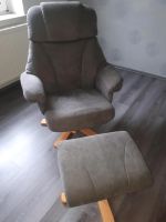 Relaxsessel mit Hocker  Yukon  grau Top Zustand! Sachsen-Anhalt - Quellendorf Vorschau