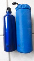 blaue Alu-Trinkflasche Wasserflasche mit Isohülle / Beutel Bayern - Störnstein Vorschau