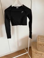 Gymshark XS Oberteil Vital Seamless Long Sleeve Crop Top Baden-Württemberg - St. Leon-Rot Vorschau