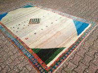 Vintage Handgewebter Wolle Teppich Carpet Rug 320 x 190 cm Hessen - Taunusstein Vorschau