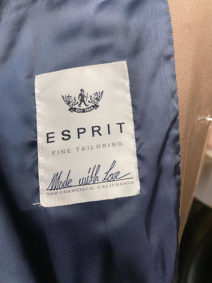 Esprit Anzug Sakko Hose Braun 48 in Düsseldorf