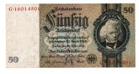 50 Reichsmark Banknoten DEUTSCHES REICH 1933 TOPPZUSTAND RAR Hessen - Niedernhausen Vorschau