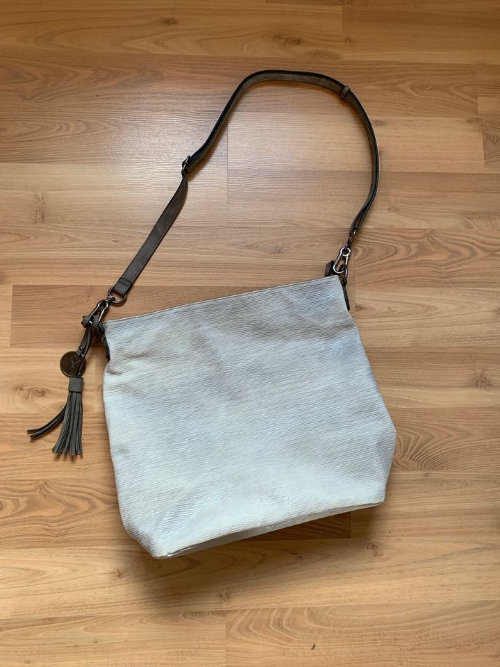 Shopper/ große Schultertasche grau in Köngen