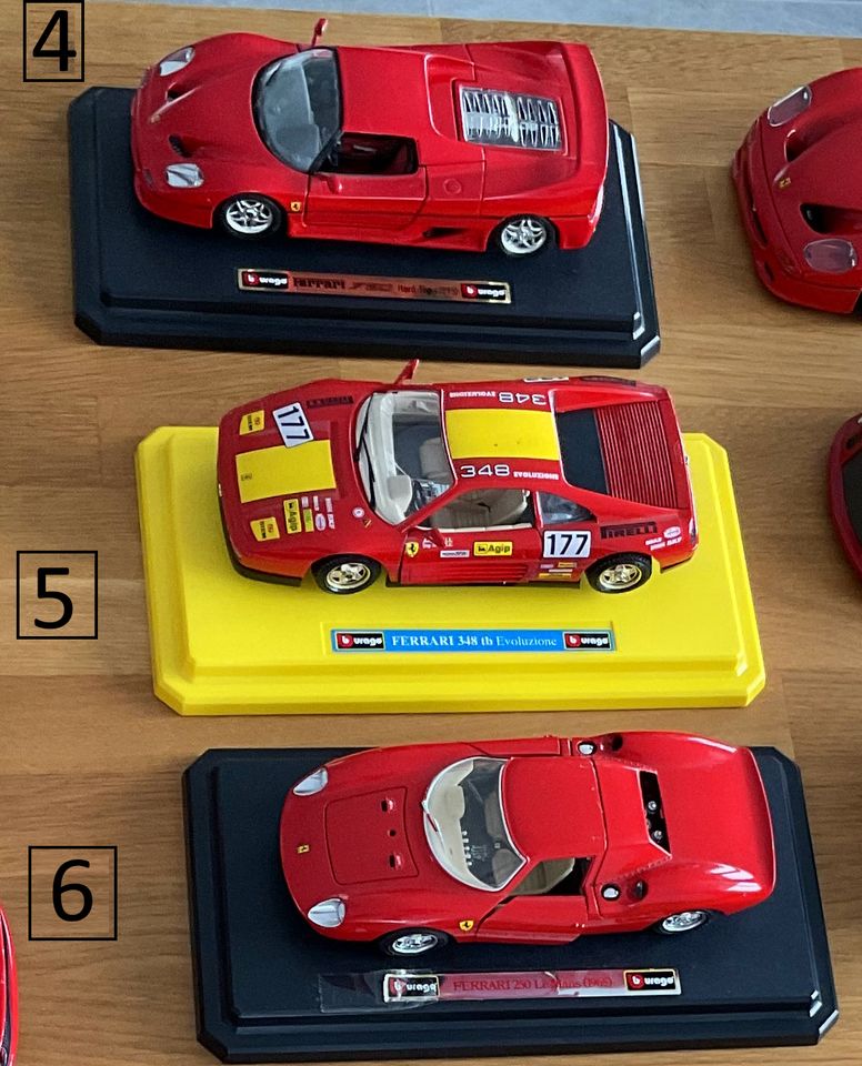 Modellautos Ferrari Modelle Autos Sammlungsauflösung in Ehingen (Donau)