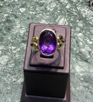 Ring mit Amethyst/ gelbgold / 14 Karat Frankfurt am Main - Nordend Vorschau