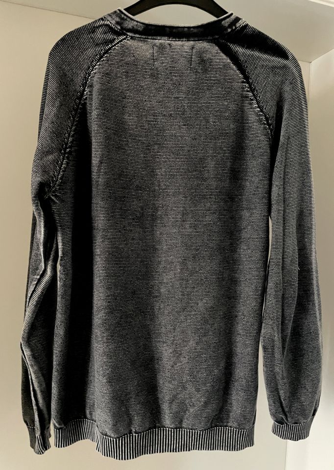 w/NEU! JACK & JONES Baumwollstrickpulli grau L 176 182 188 in Hütschenhausen