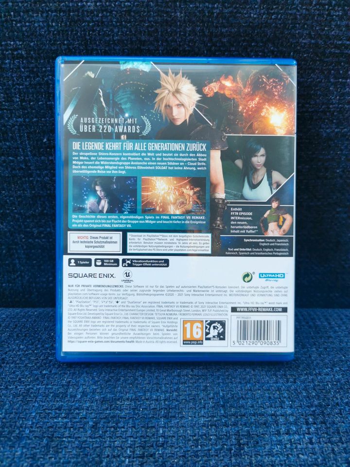 Final Fantasy VII, Remake Intergrade, PS5-Spiel, USK16 in Nürnberg (Mittelfr)