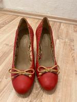 Pumps rot Marco Tozzi Gr. 40 Bayern - Trebgast Vorschau