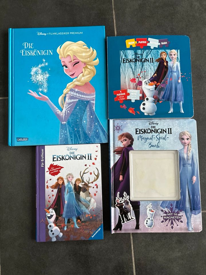 4 Bücher und Puzzle zu „Die Eiskönigin“ in Castrop-Rauxel