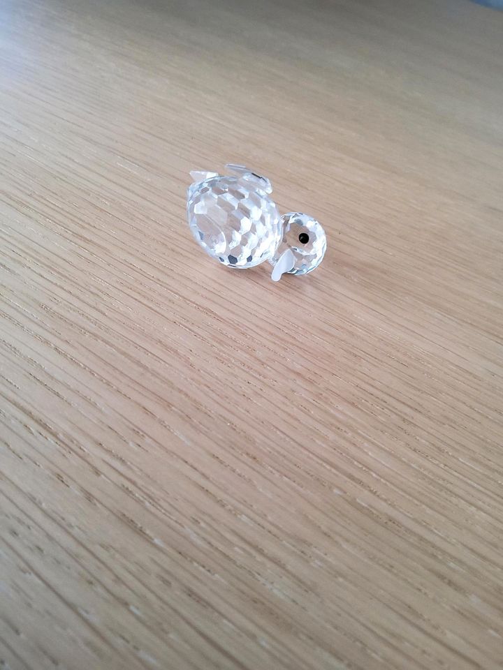 Original Swarovski Kristallfigur Ente in Schwentinental