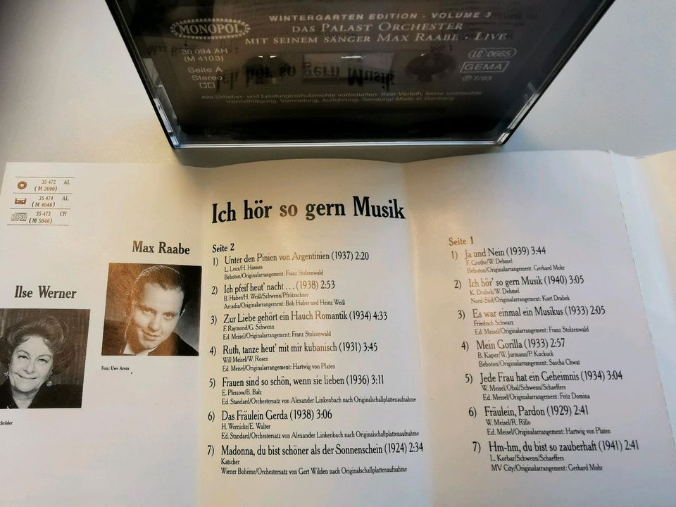 MC Max Raabe/Palastorchester+Ilse Werner, 1991*top* in Löhne