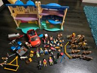 Spielhaus little people + Playmobil Set Traktor Auto Tiere Rheinland-Pfalz - Münchweiler an der Alsenz Vorschau