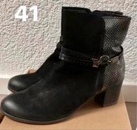 Stiefeletten 41 schwarz Marco Tozzi Absatz Hessen - Heusenstamm Vorschau