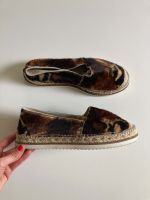 Espandrilles Leo Leopardenmuster 40 braun Slipper Loafer Sommersc Wandsbek - Hamburg Jenfeld Vorschau