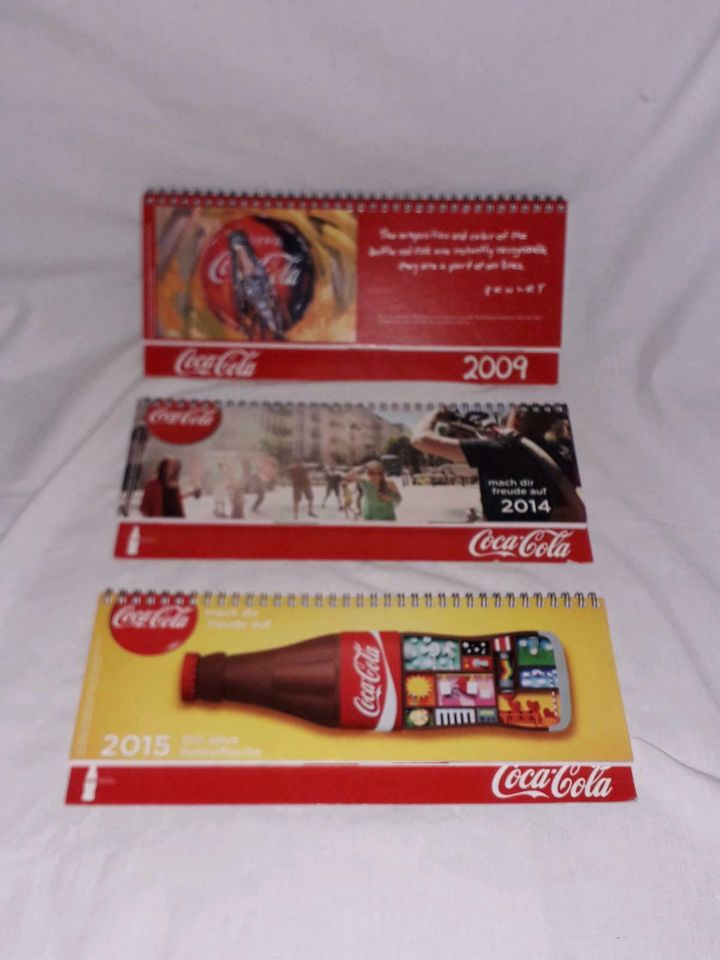 3 Tischkalender von Coca-Cola in Beelitz