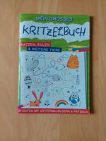 Kritzelbuch Malen und Rätseln Katzen, Eule Tiere 32 Seiten Duisburg - Duisburg-Mitte Vorschau