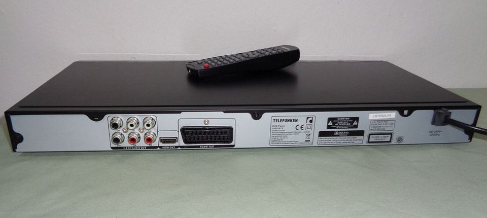 Telefunken DVD Player DV5330 SCART & HDMI Ausgang - USB/SD Card in München