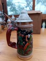 Original Biergrug, DDR groß, Jagdmotiv Rheinland-Pfalz - Hördt Vorschau