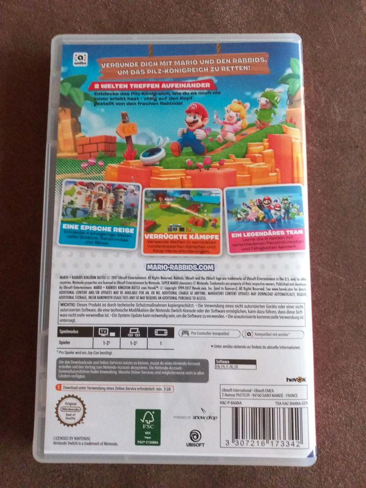 Nintendo switch Mario and Rabbids in Hemhofen