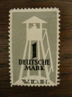 alte Briefmarke des Verbands der Heimkehrer Rheinland-Pfalz - Ingelheim am Rhein Vorschau