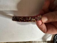 Made in Italy Armband rot gold mit Glitzersteinen NEU Nordrhein-Westfalen - Minden Vorschau