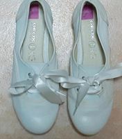 Geox Mädchen Leder Schuhe weiß Gr.30 - 31 Schleswig-Holstein - Jarplund-Weding Vorschau