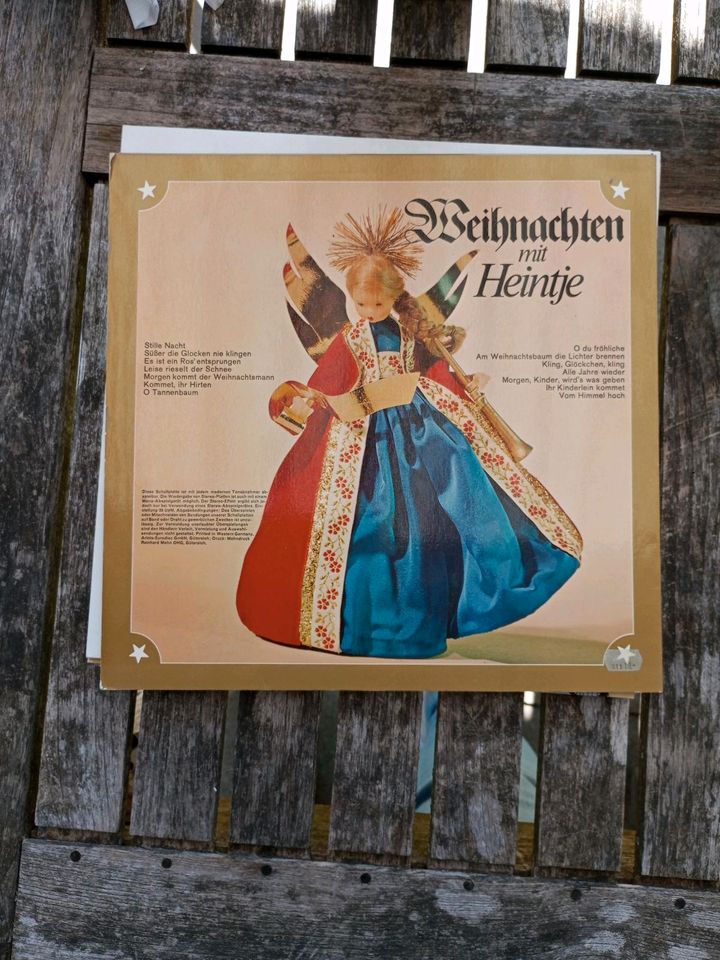 Heintje "Weihnachten mit Heintje" Schallplatte in Bad Feilnbach