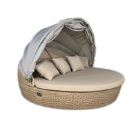 Liegeinsel Round Camp Daybed Lounge White Pepper Schleswig-Holstein - Heiligenstedten Vorschau