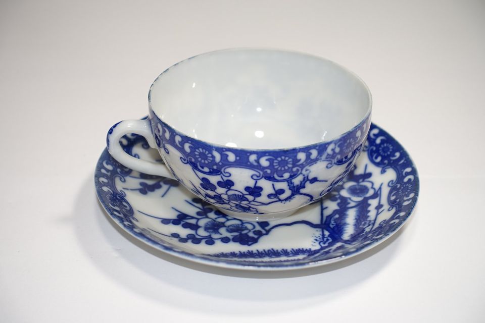 Mini Teetasse Kirschblüte Japan 1960er Jahre in Dreieich