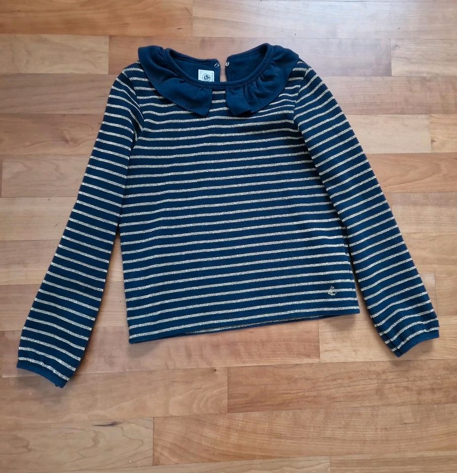 Petit Bateau Bluse Shirt Gr. 140 Einschulung in Freiburg im Breisgau