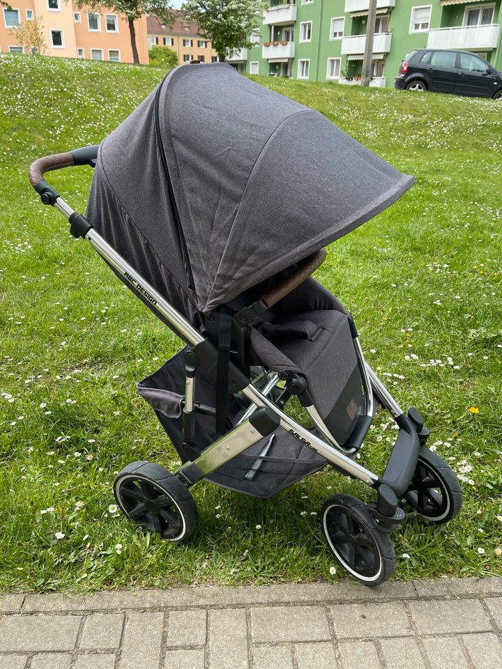 Kinderwagen - ABC Salsa 4 Air inkl. Zubehör - gebraucht in Nürnberg (Mittelfr)