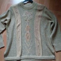 Damenpullover, Gr. L, braun/goldfbn., elegant,  festlich Nordrhein-Westfalen - Witten Vorschau