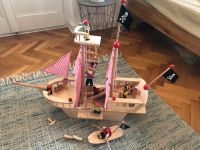 Piratenschiff mit Zubehör, Holzspielzeug Berlin - Grunewald Vorschau
