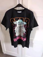 Cooles schwarzes Star Wars The Mandalorian Shirt  von New Yorker Hessen - Alsbach-Hähnlein Vorschau