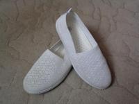 Damenschuh, Slipper, weiß, Gr. 38, sehr gut erhalten-wie neu! Sachsen - Bockau Vorschau