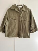 Jacke Blouson Khaki grün Damen Jacke cropped 3/4 lang S Neu Baden-Württemberg - Ammerbuch Vorschau