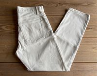 GAP Jeans straight crop 3/4, Größe 28/32, off white/creme Hessen - Wiesbaden Vorschau