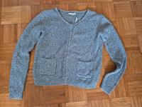 Strickjacke von Esprit Gr. M in grau mit silber schimmert Niedersachsen - Wiesmoor Vorschau