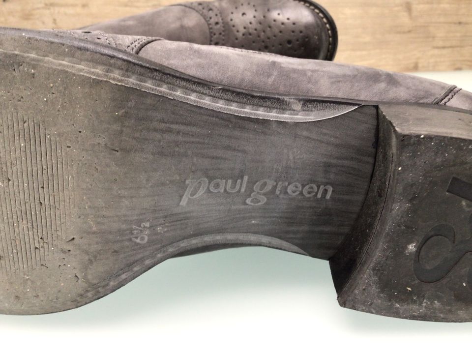 Paul Green Stiefeletten grau Gr 6,5 wie neu Leder in Gaimersheim