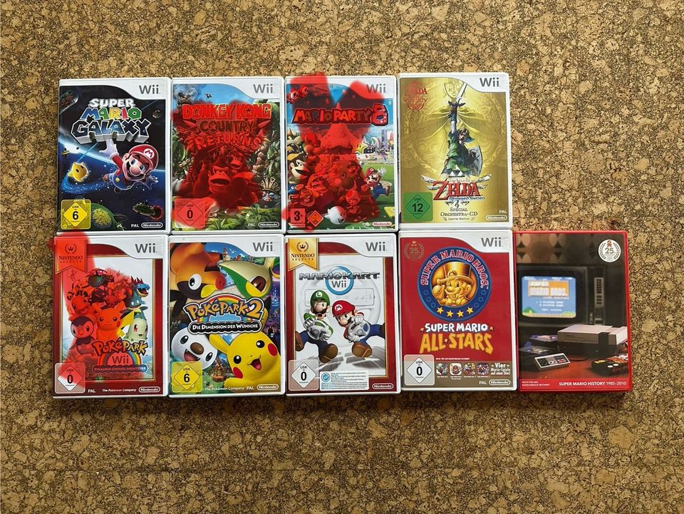 Nintendo Wii Spiele Mario Zelda PokePark 2 ab 10€ in Saarbrücken