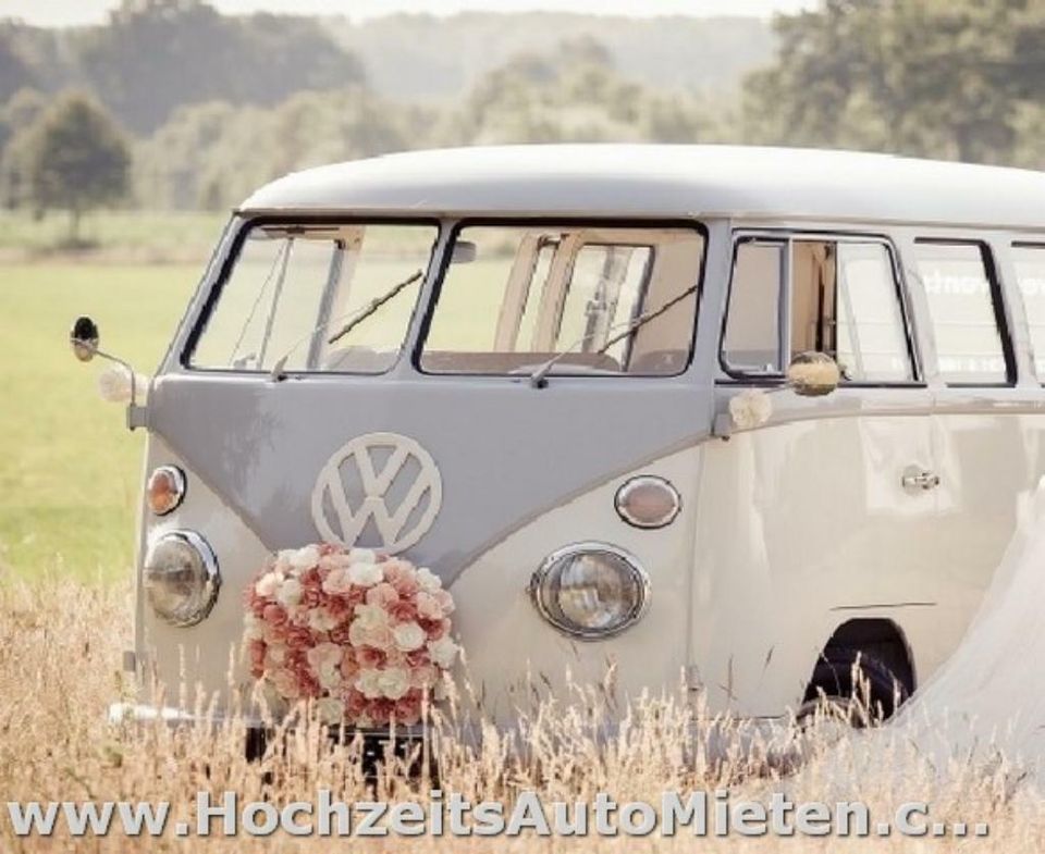 Bus Mieten Oldtimer VW T1 Dunkel Grau alte Bulli T1 Hochzeitsauto in Oberhausen