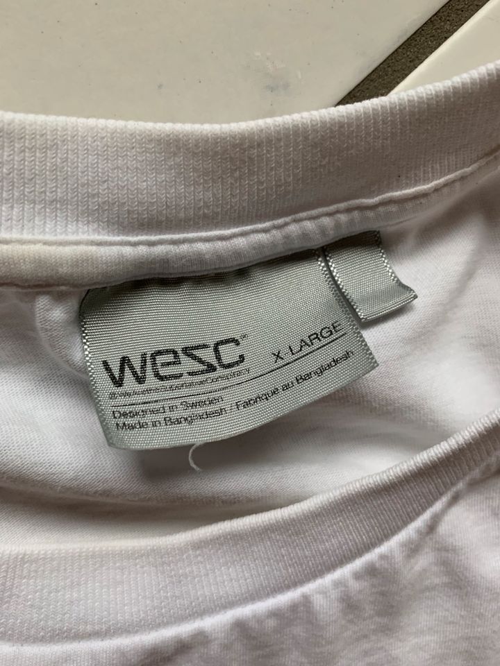 WESC Skate T-Shirt Herren Logo Gr. XL in Blaubeuren