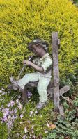 Bronze Figur für Garten. Junge auf Flöte. Rheinland-Pfalz - Staudt Vorschau